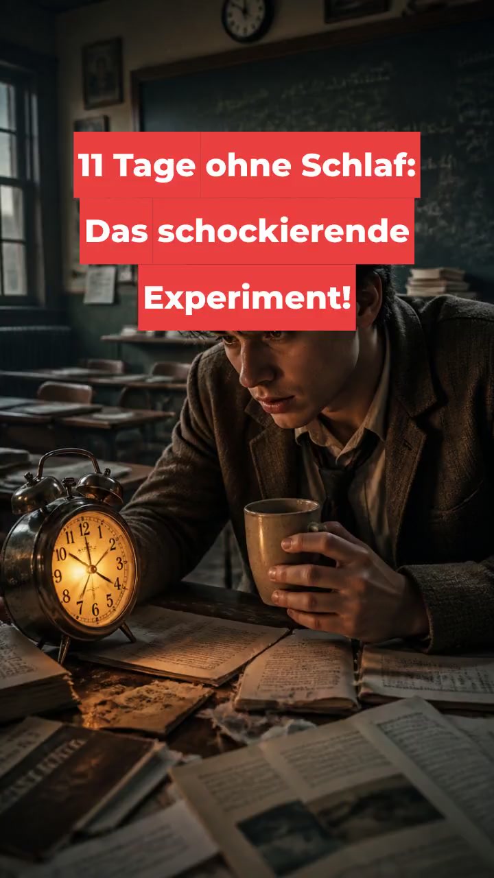 11 Tage ohne Schlaf: Das schockierende Experiment!