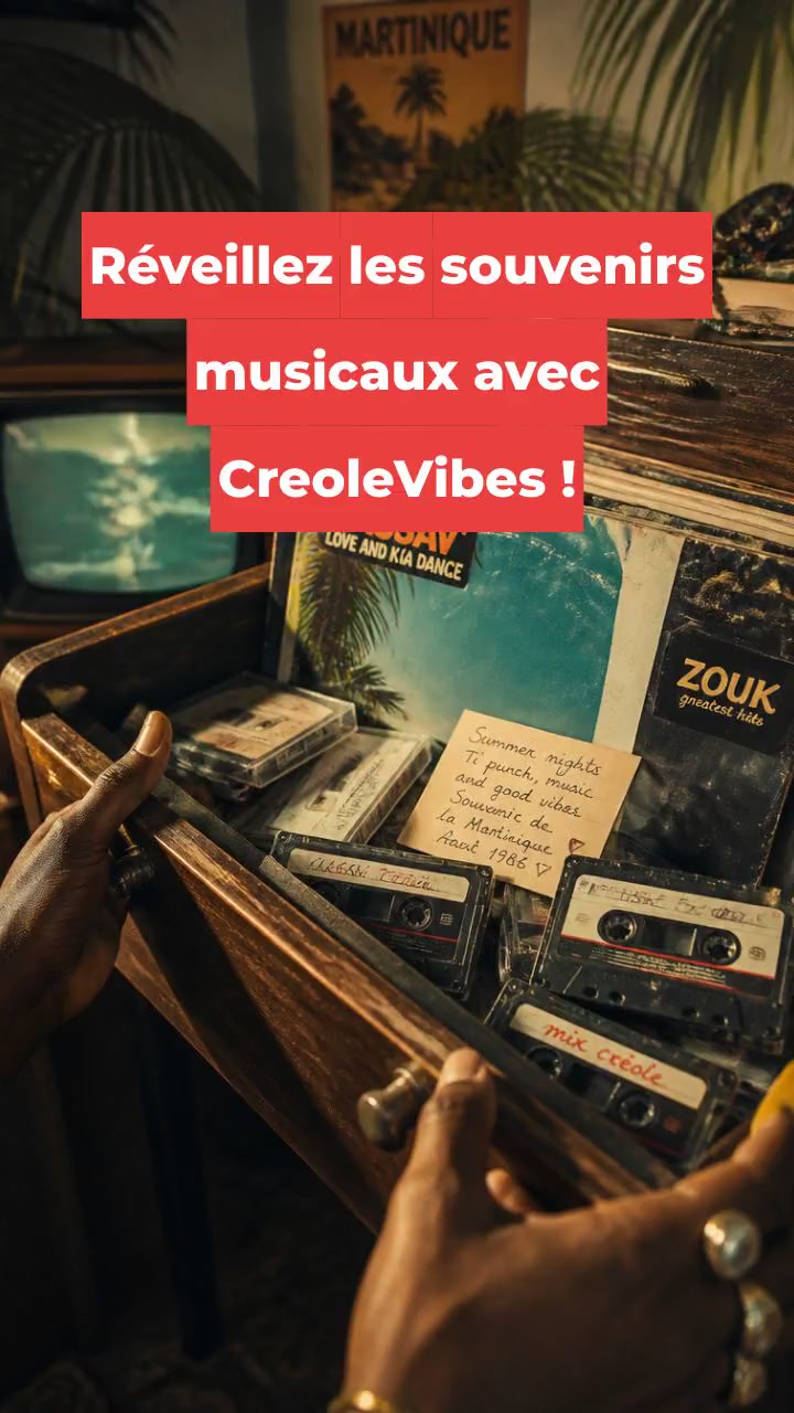 Réveillez les souvenirs musicaux avec CreoleVibes !