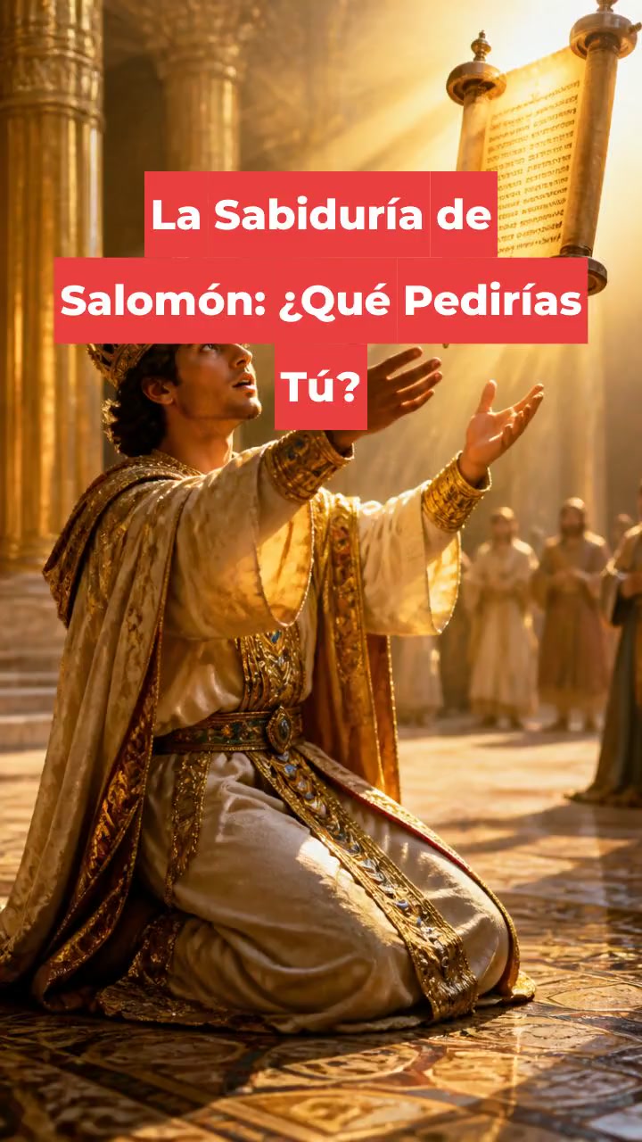 La Sabiduría de Salomón: ¿Qué Pedirías Tú?