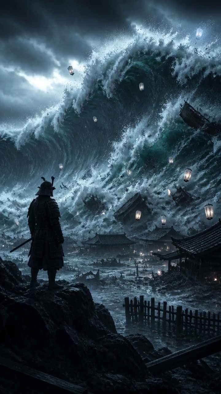 El Día en que el Mar Devoró Japón: La Catástrofe Medieval que Mató a Miles