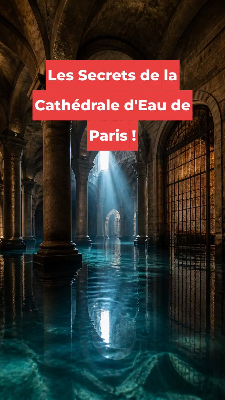 Les Secrets de la Cathédrale d'Eau de Paris !