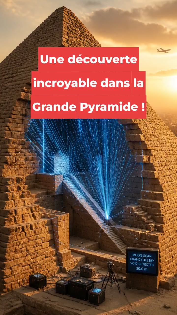 Une découverte incroyable dans la Grande Pyramide !