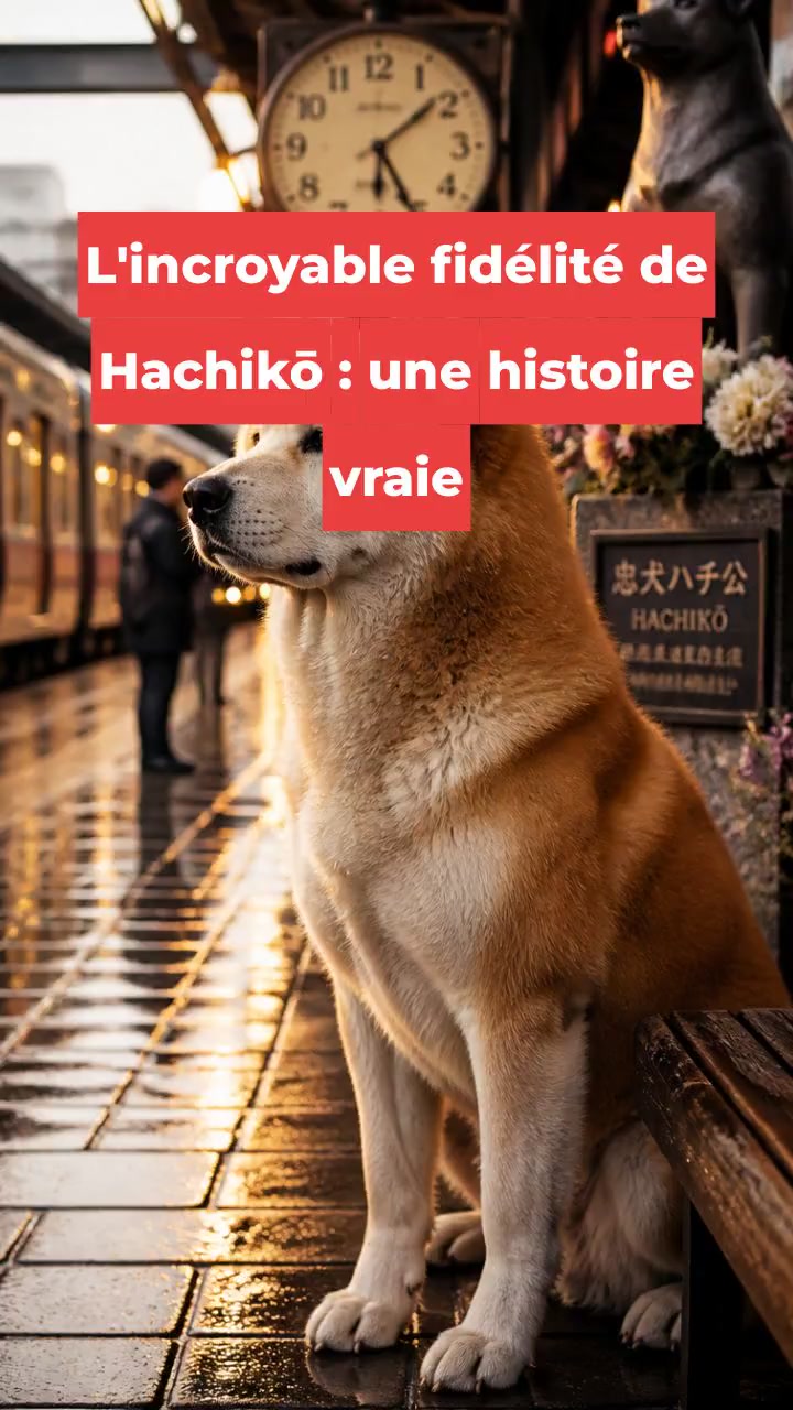 L'incroyable fidélité de Hachikō : une histoire vraie