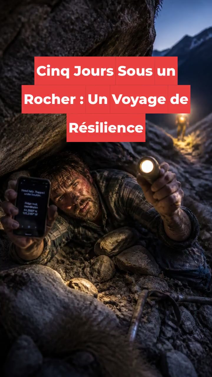 Cinq Jours Sous un Rocher : Un Voyage de Résilience