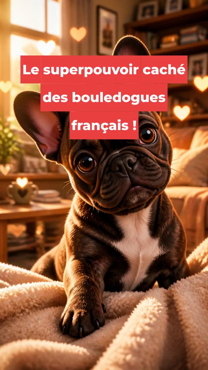 Le superpouvoir caché des bouledogues français !