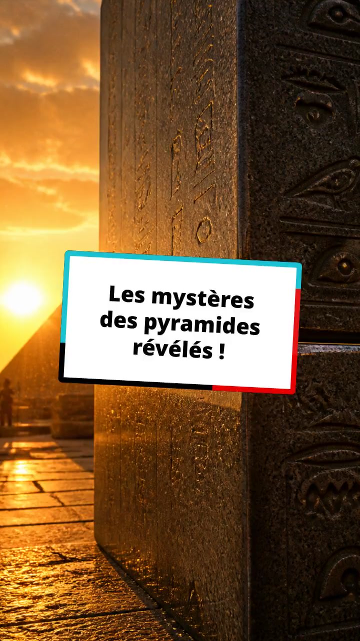 Les mystères des pyramides révélés !