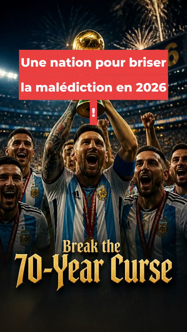 Une nation pour briser la malédiction en 2026 !