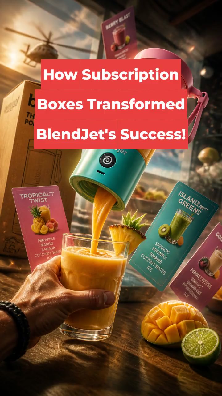 How Subscription Boxes Transformed BlendJet's Success!