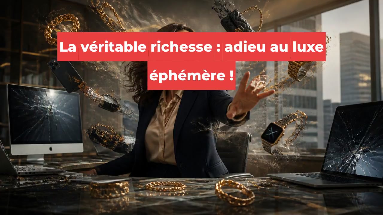 La véritable richesse : adieu au luxe éphémère !