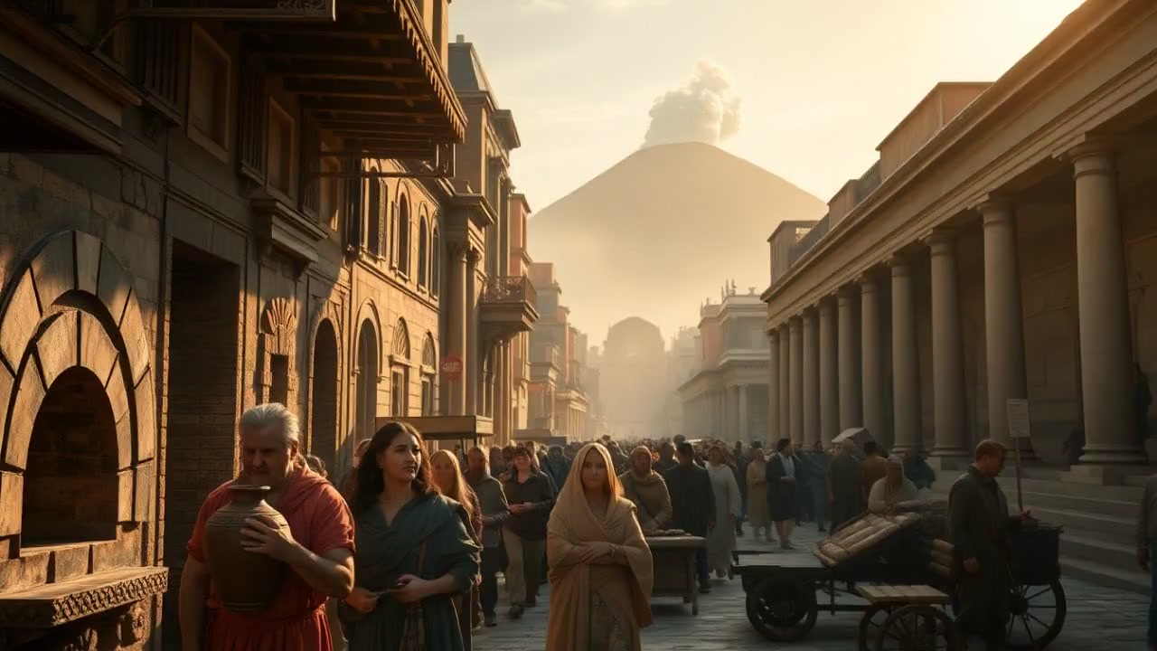 Pompeii: Last Moments Before the Eruption