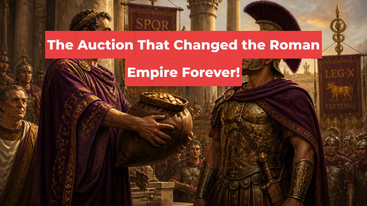 The Auction That Changed the Roman Empire Forever!