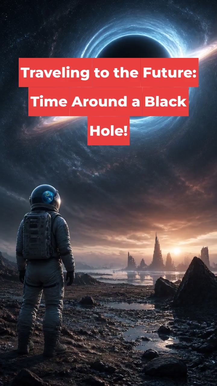 Traveling to the Future: Time Around a Black Hole!