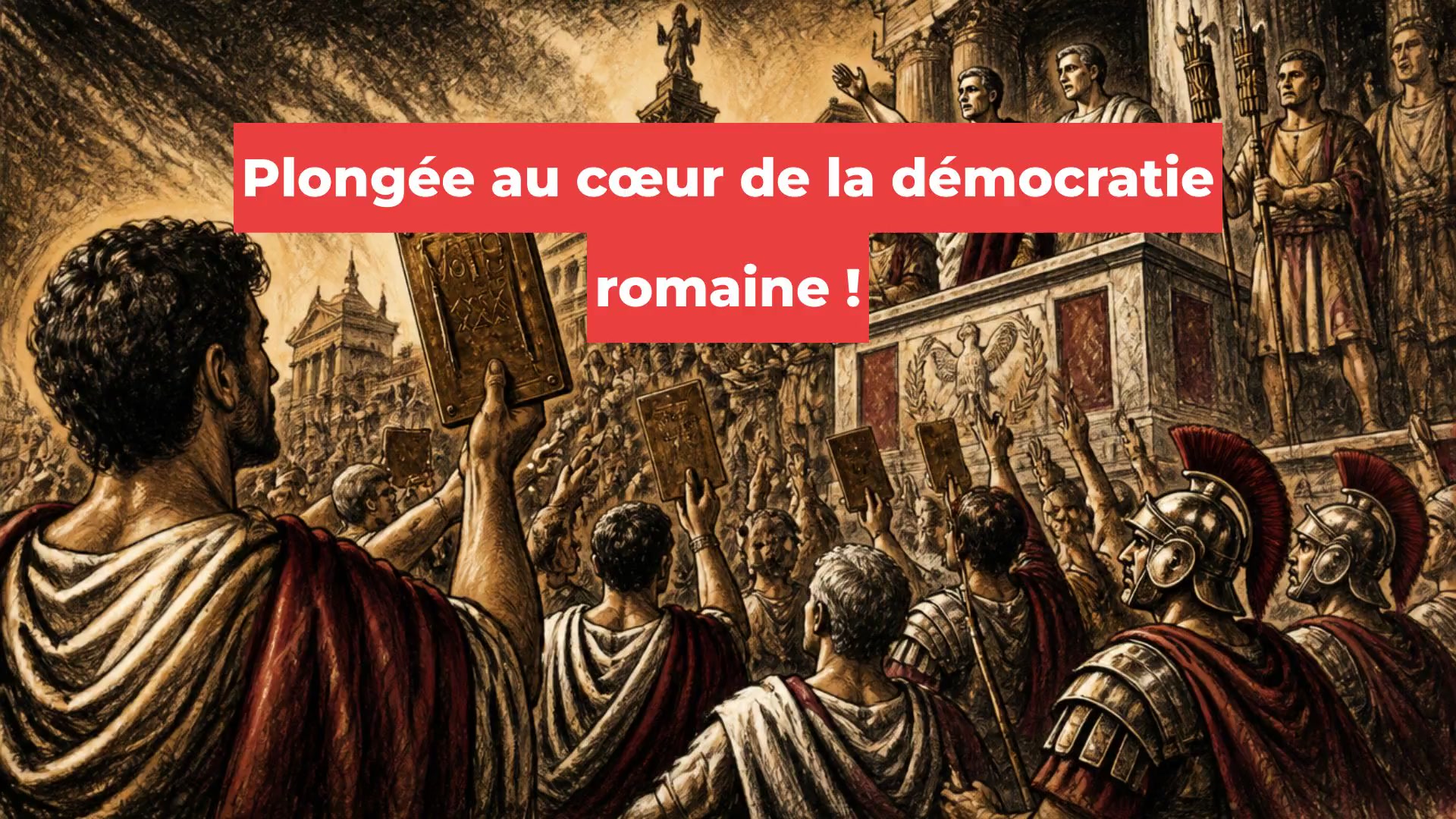 Plongée au cœur de la démocratie romaine !