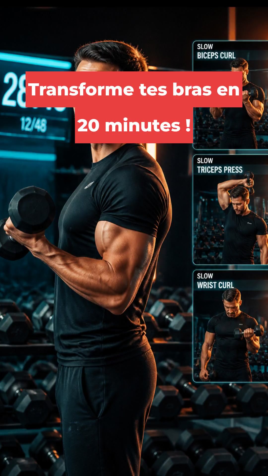 Transforme tes bras en 20 minutes !