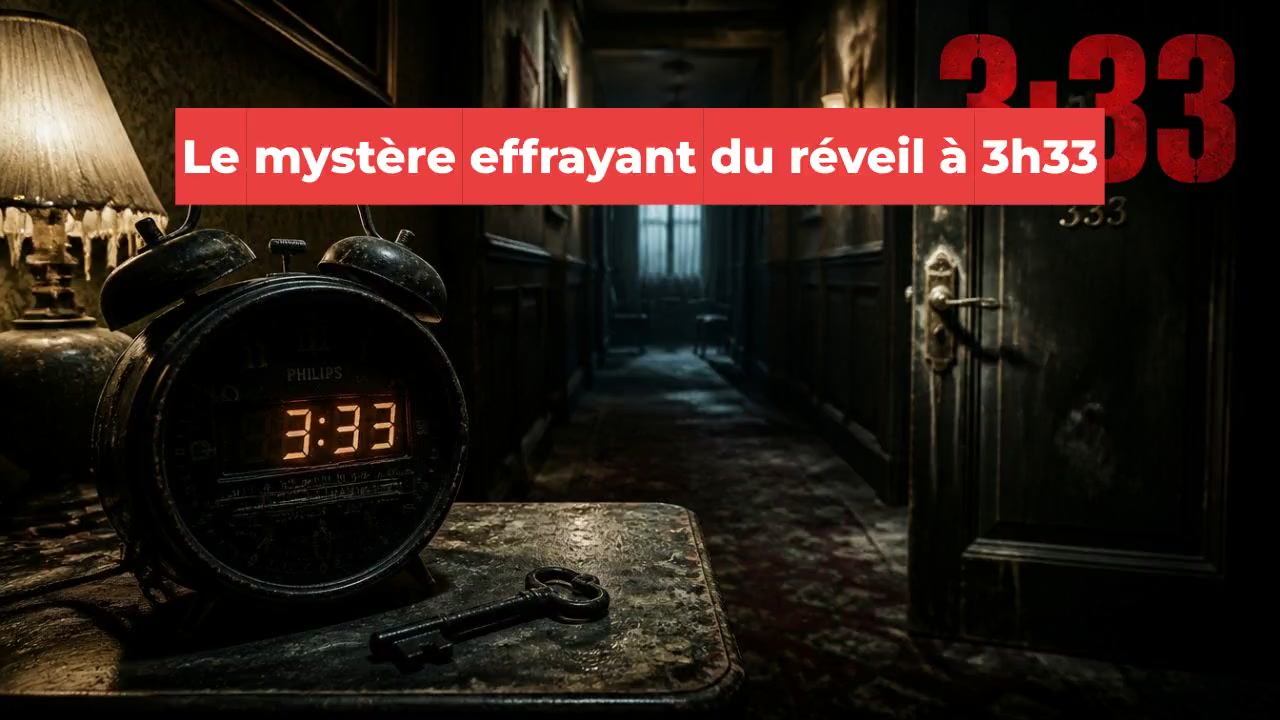 Le mystère effrayant du réveil à 3h33