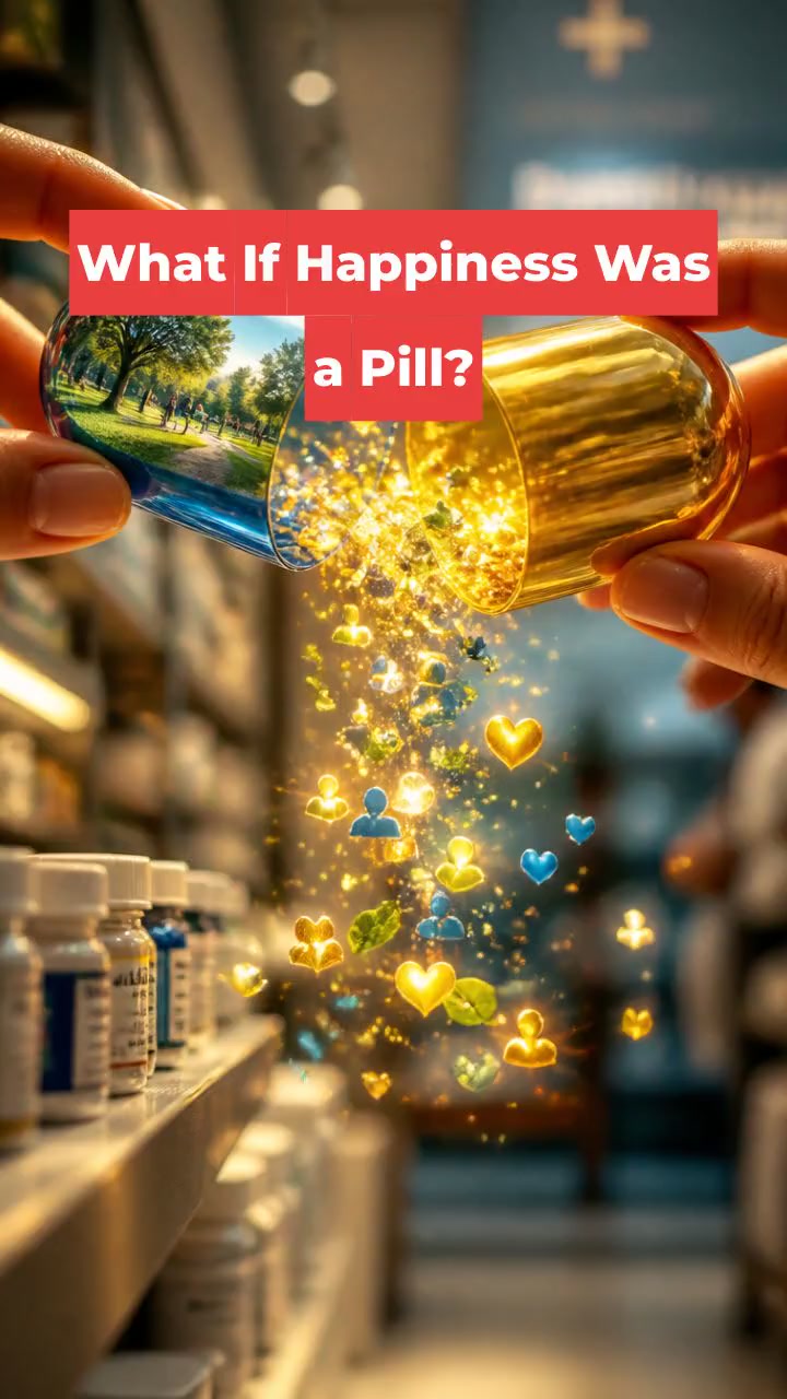 What If Happiness Was a Pill?