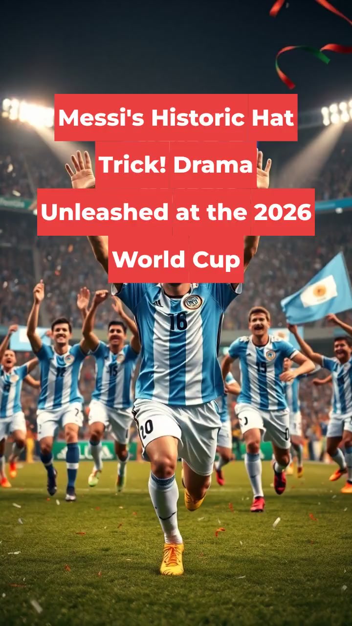 Messi's Historic Hat Trick! Drama Unleashed at the 2026 World Cup