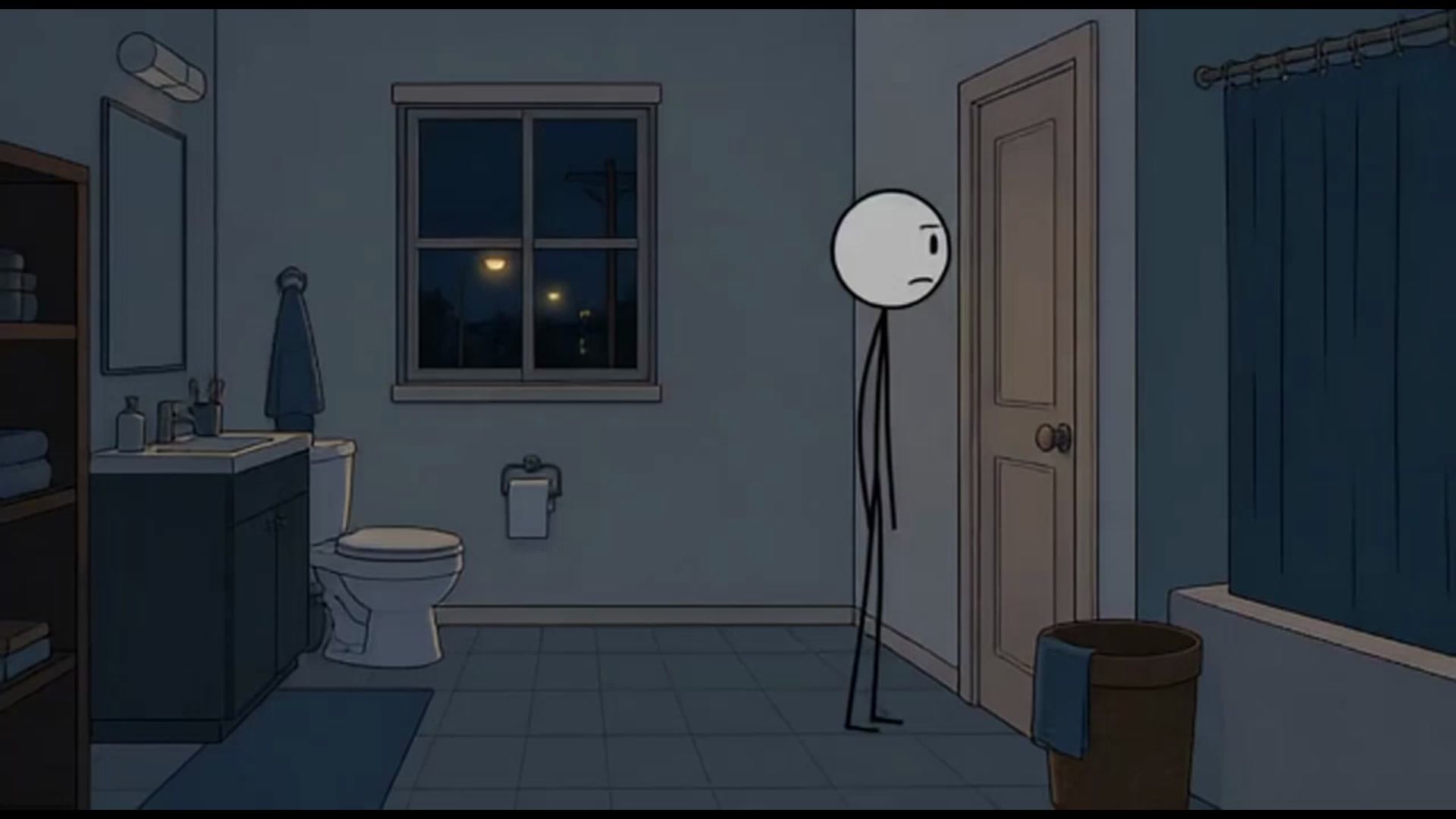 The Bathroom Door: Why We Close It!