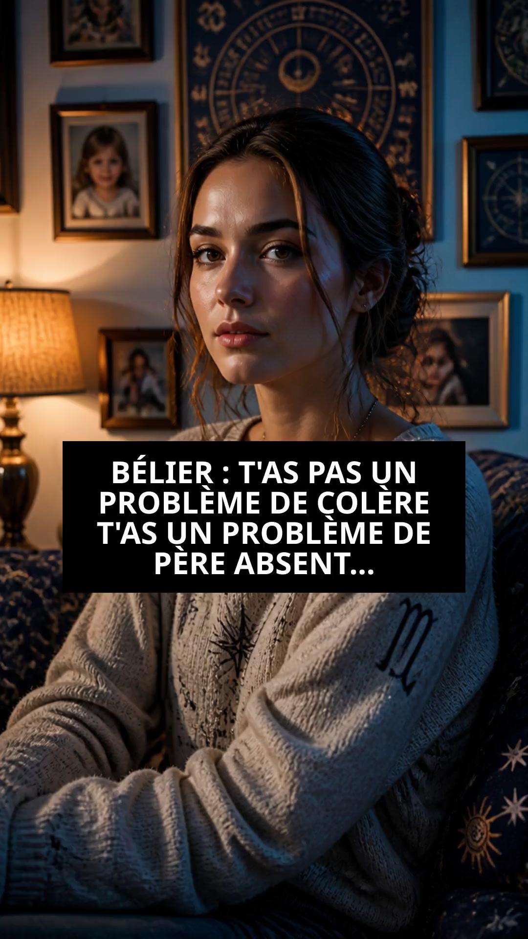 BÉLIER - T\'AS PAS UN PROBLÈME DE COLÈRE T\'AS UN PROBLÈME DE PÈRE ABSENT...