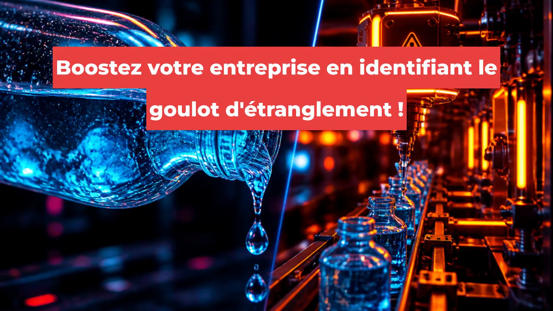 Boostez votre entreprise en identifiant le goulot d'étranglement !
