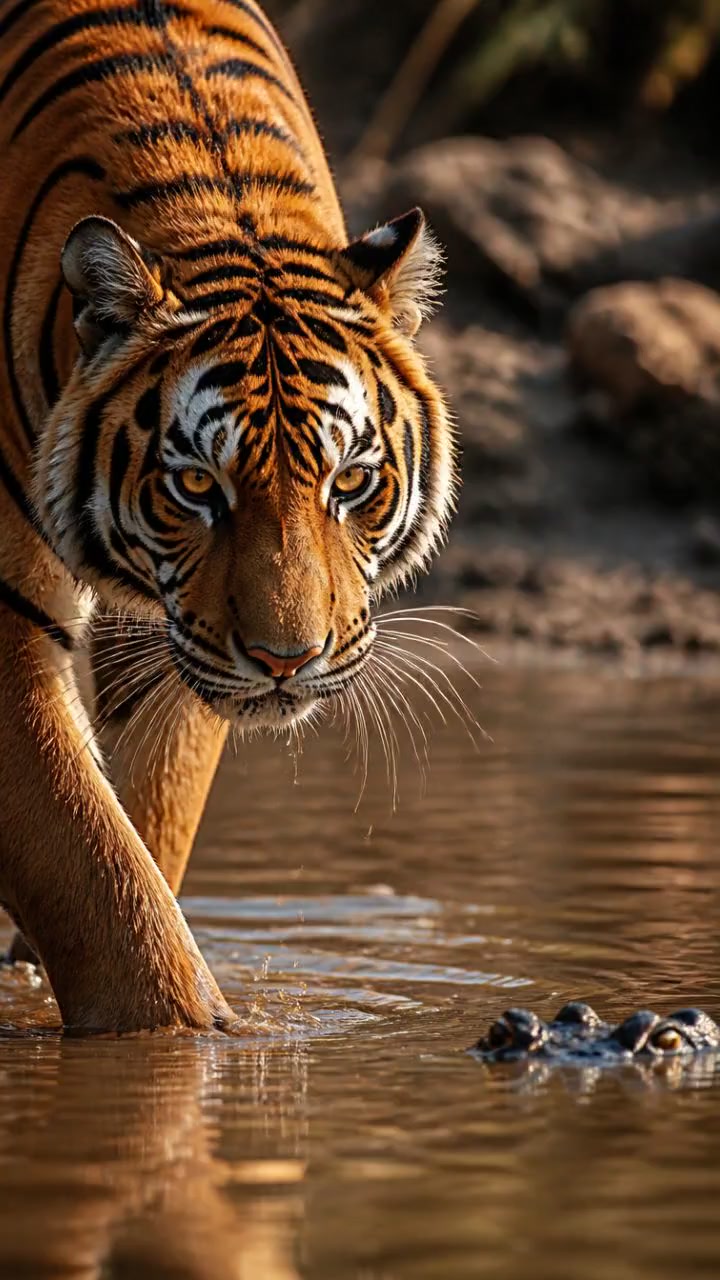 The Tiger's Deadly Instinct: What Did It See?