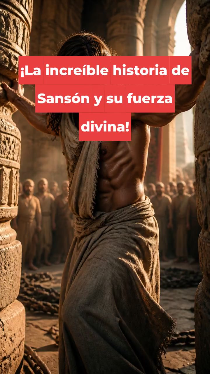¡La increíble historia de Sansón y su fuerza divina!