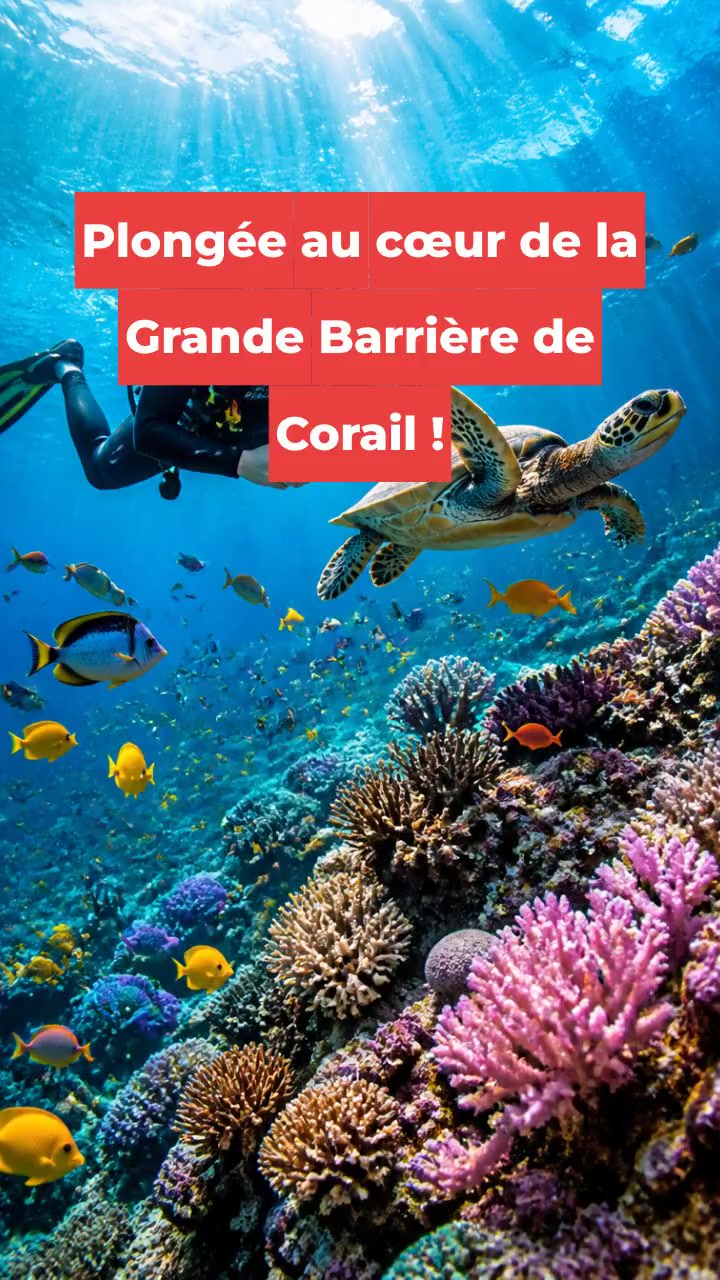 Plongée au cœur de la Grande Barrière de Corail !