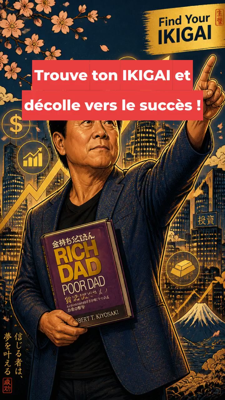 Trouve ton IKIGAI et décolle vers le succès !