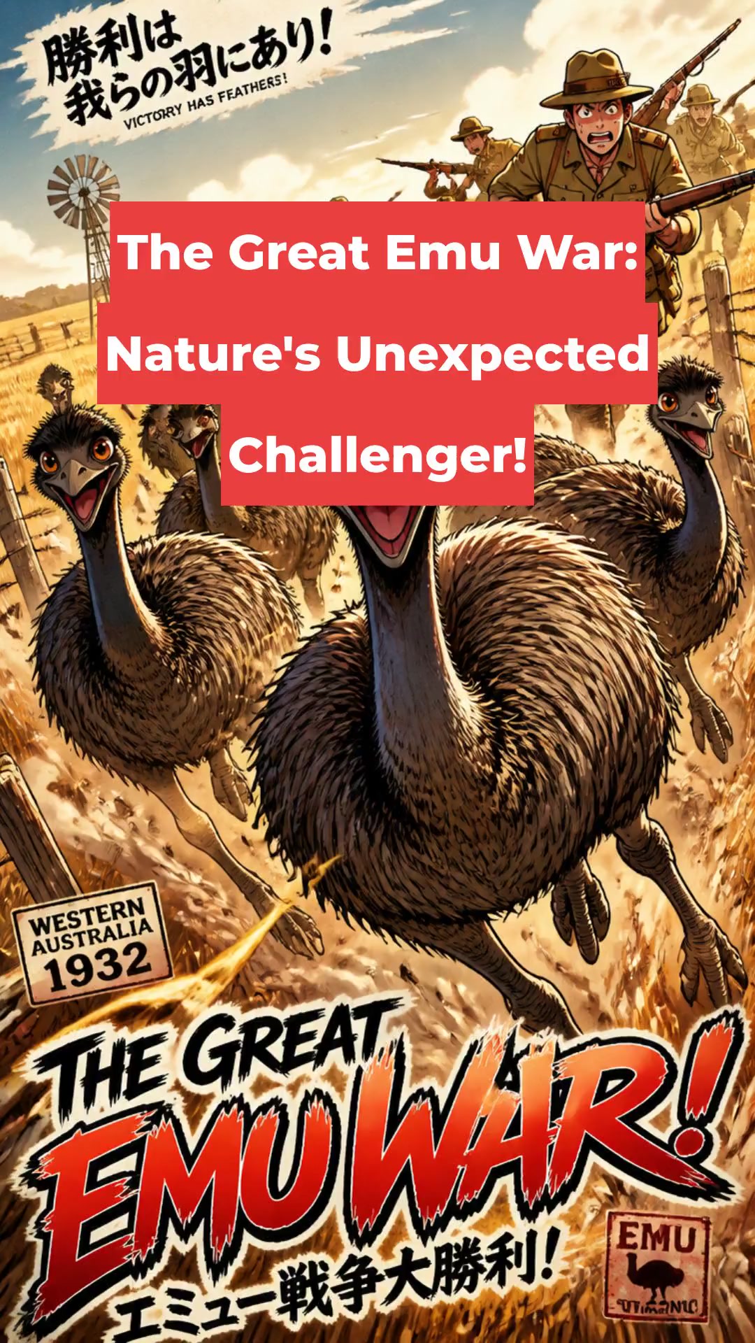 The Great Emu War: Nature's Unexpected Challenger!