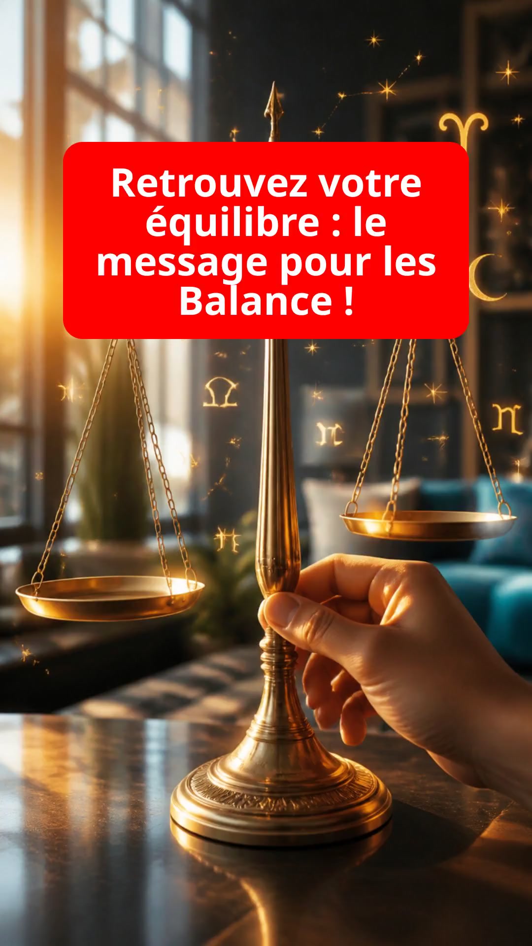 Retrouvez votre équilibre : le message pour les Balance !