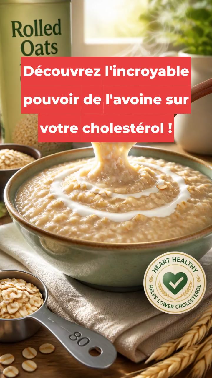 Découvrez l'incroyable pouvoir de l'avoine sur votre cholestérol !