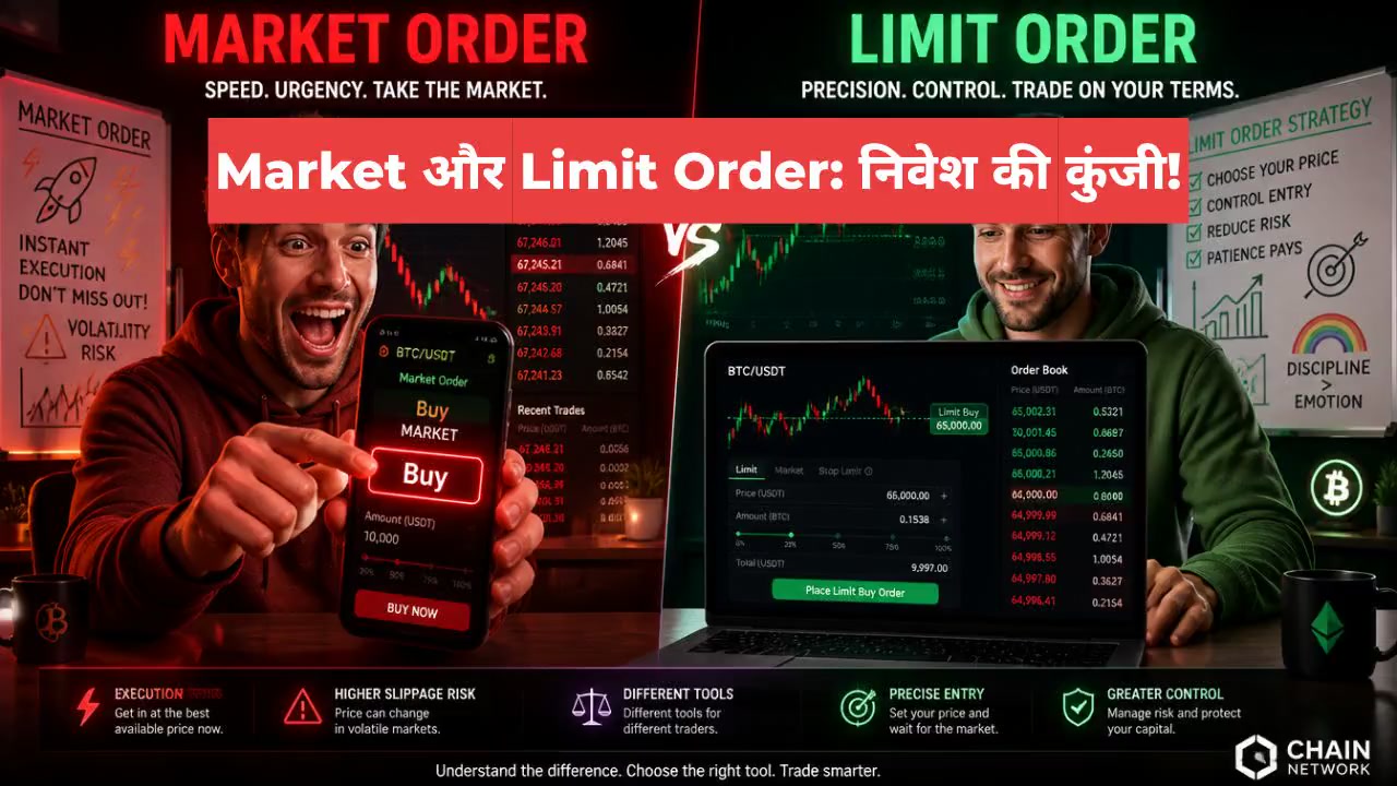 Market और Limit Order: निवेश की कुंजी!