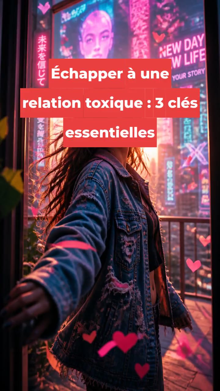 Échapper à une relation toxique : 3 clés essentielles