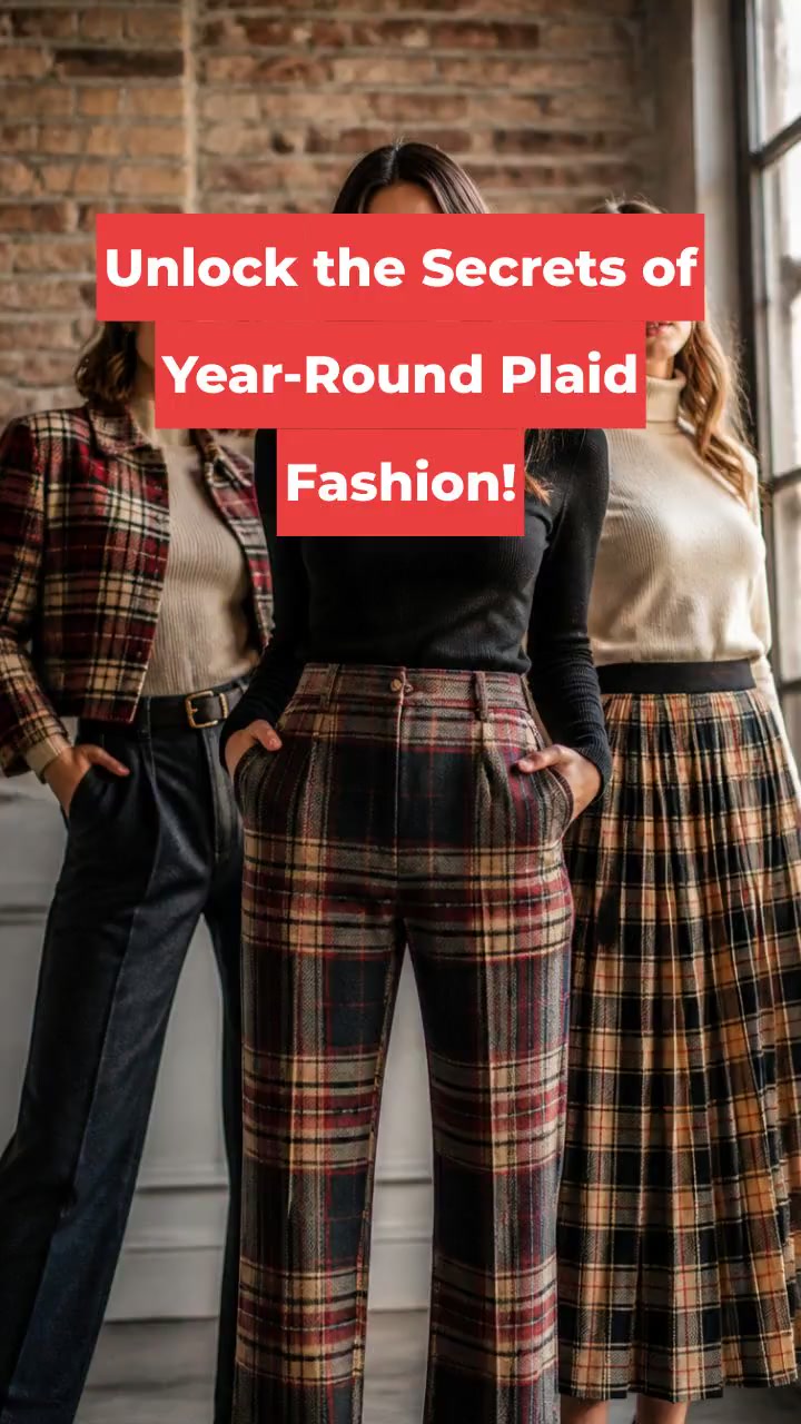 Unlock the Secrets of Year-Round Plaid Fashion!