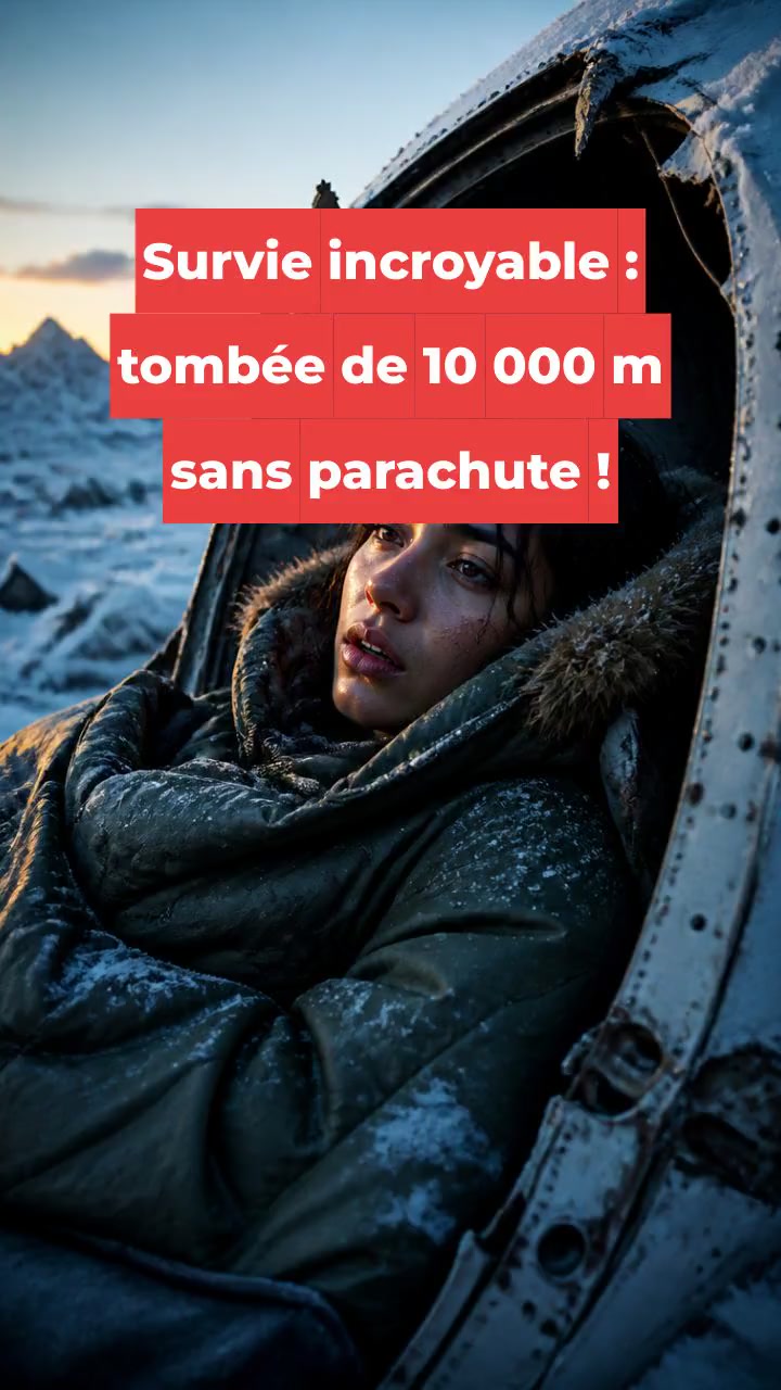 Survie incroyable : tombée de 10 000 m sans parachute !