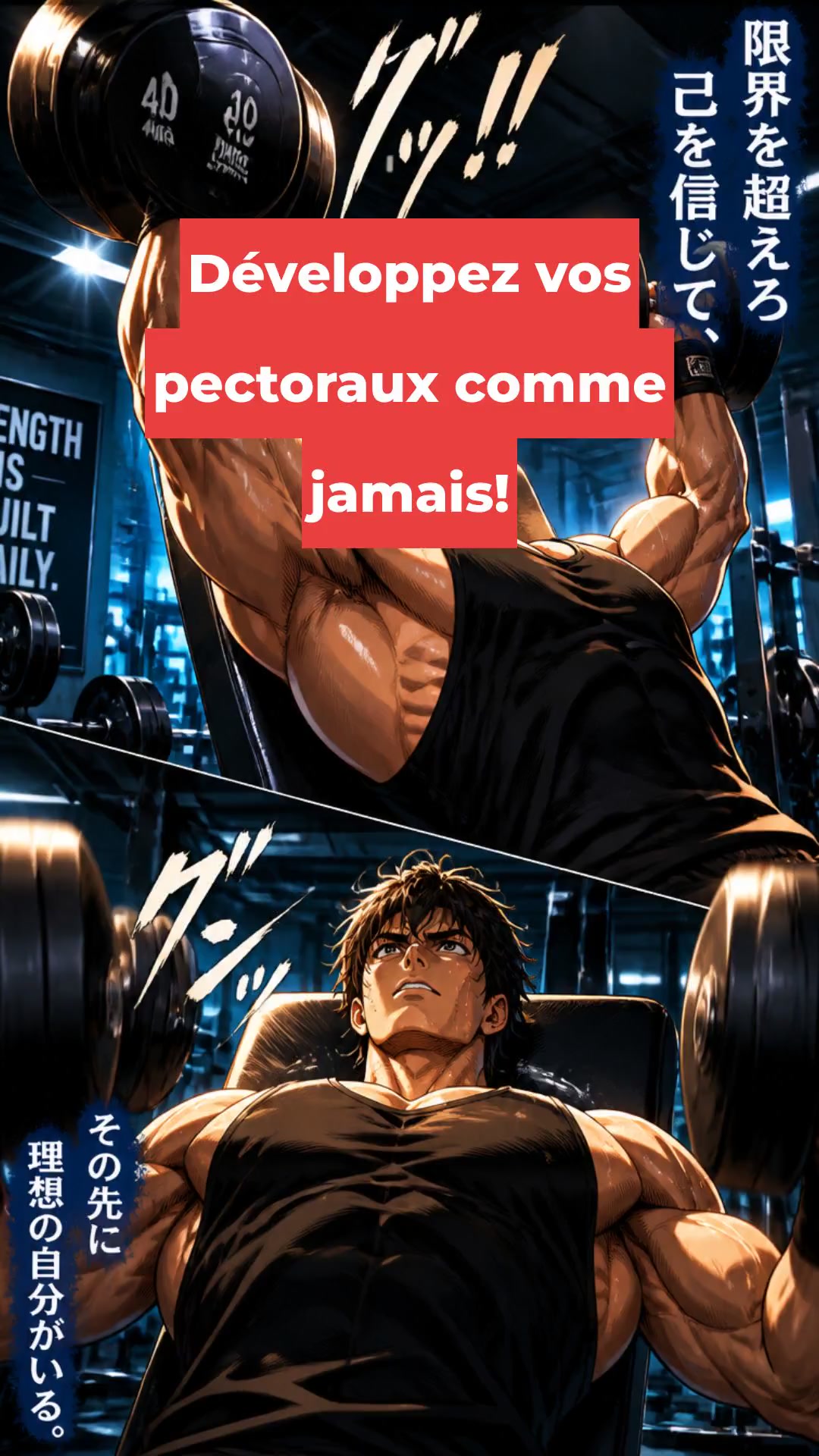 Développez vos pectoraux comme jamais!