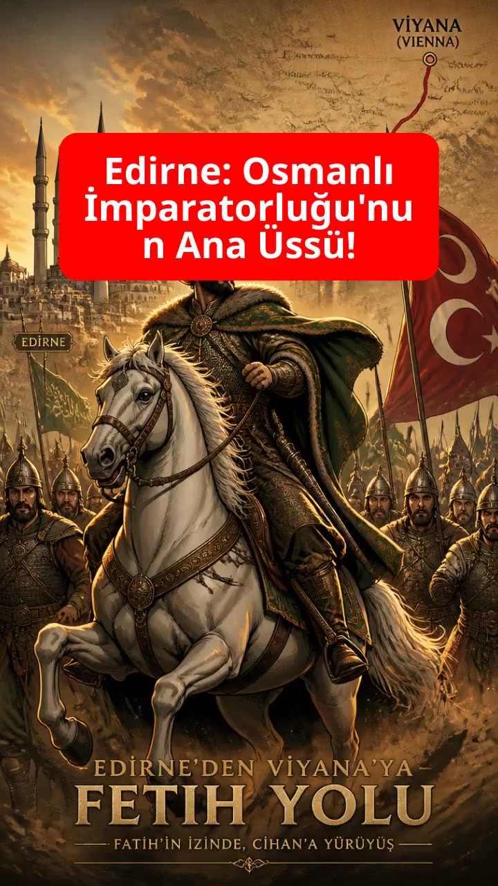 Edirne: Osmanlı İmparatorluğu'nun Ana Üssü!