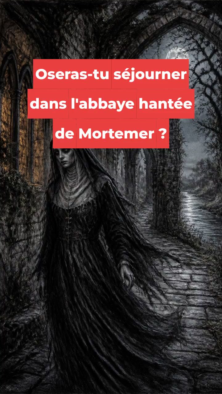 Oseras-tu séjourner dans l'abbaye hantée de Mortemer ?