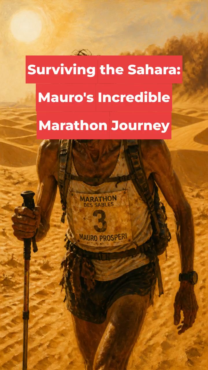 Surviving the Sahara: Mauro's Incredible Marathon Journey