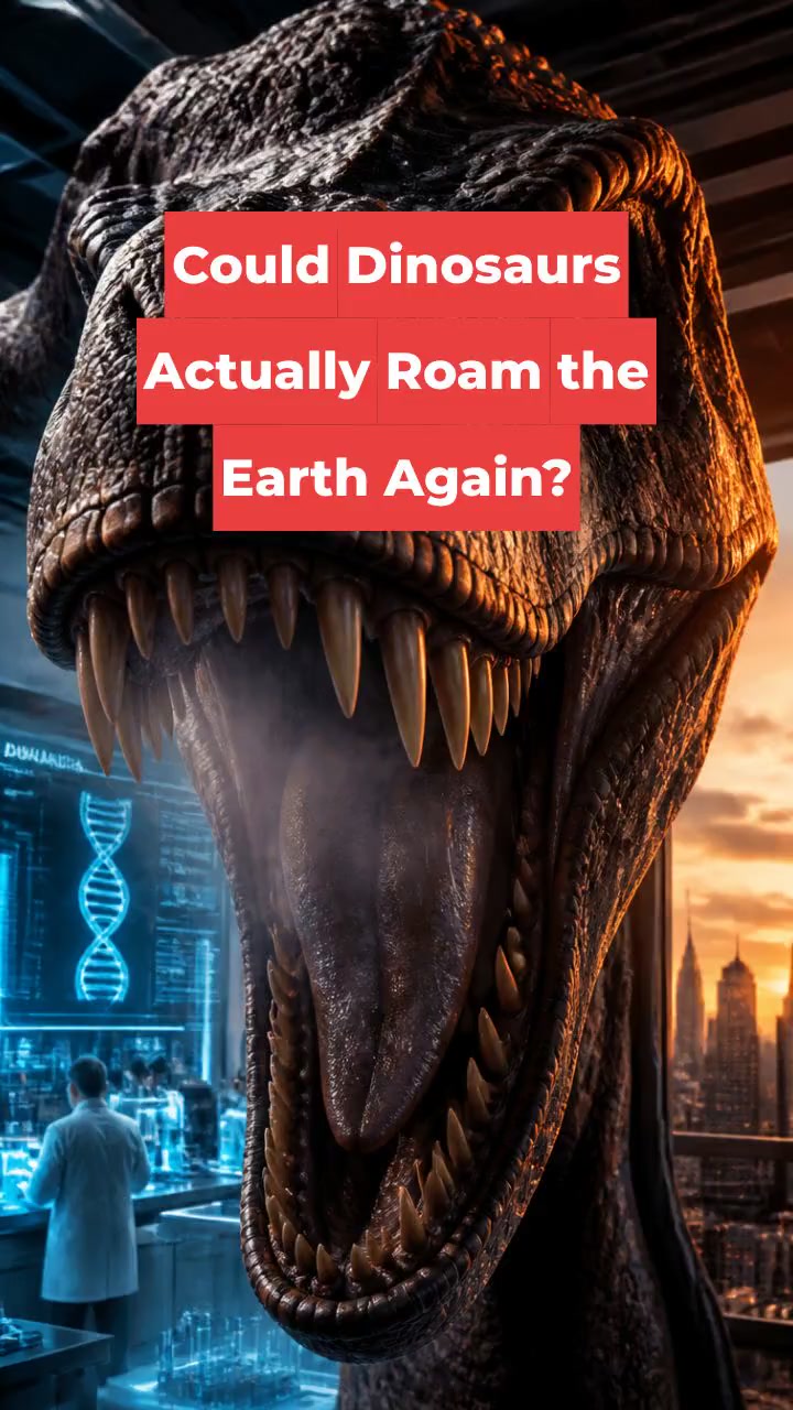 Could Dinosaurs Actually Roam the Earth Again?