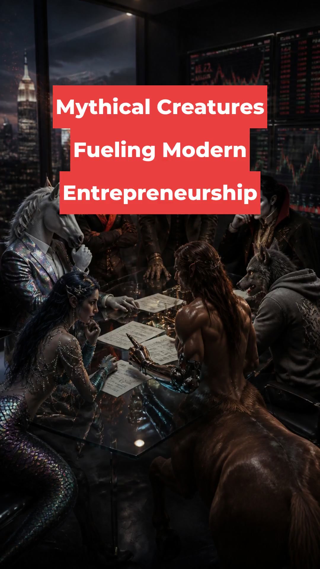 Mythical Creatures Fueling Modern Entrepreneurship