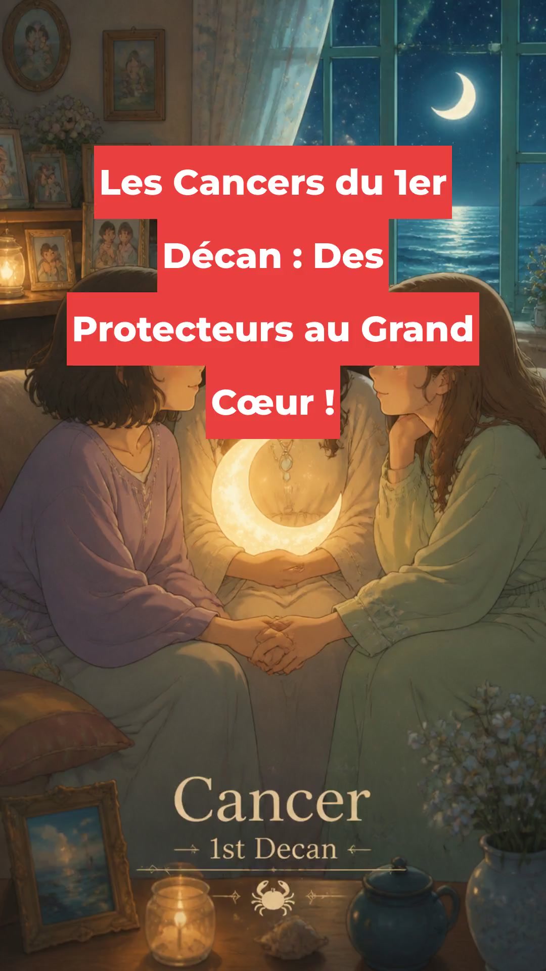 Les Cancers du 1er Décan : Des Protecteurs au Grand Cœur !