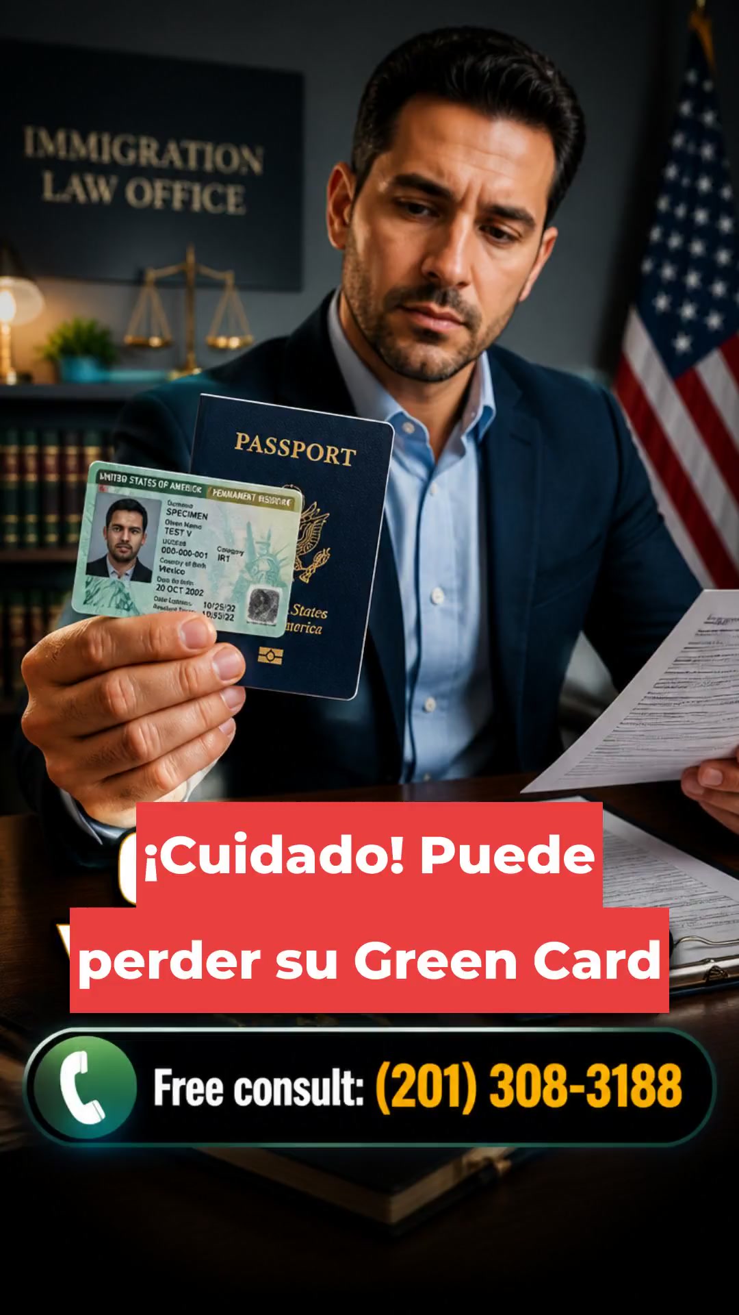 ¡Cuidado! Pueden perder tu Green Card