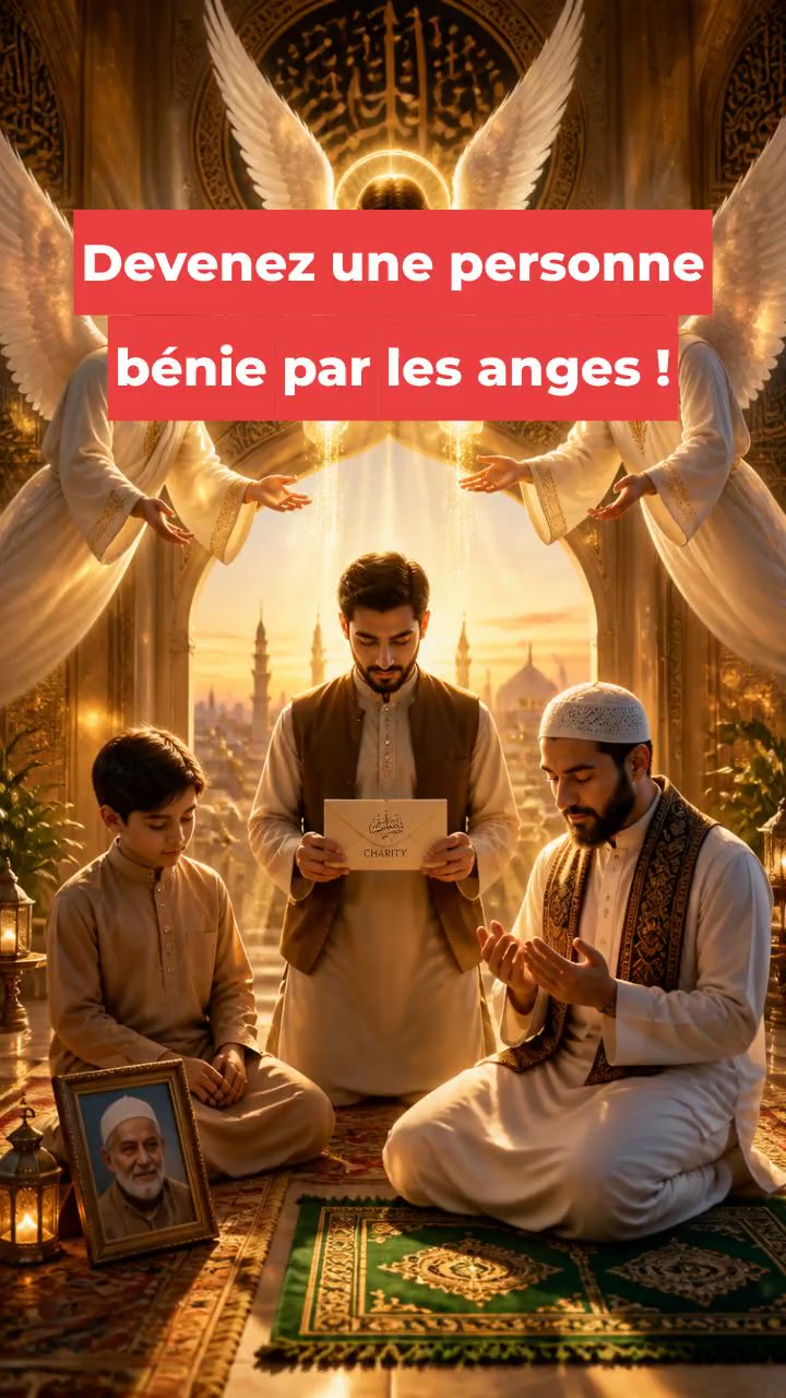 3 personnes dont les anges font des invocations pour elles