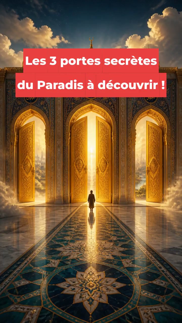 3 portes du Paradis que beaucoup ignorent