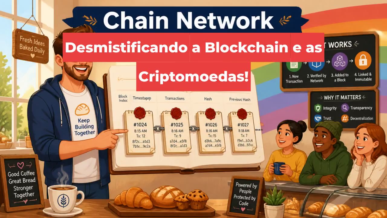 Desmistificando a Blockchain e as Criptomoedas!