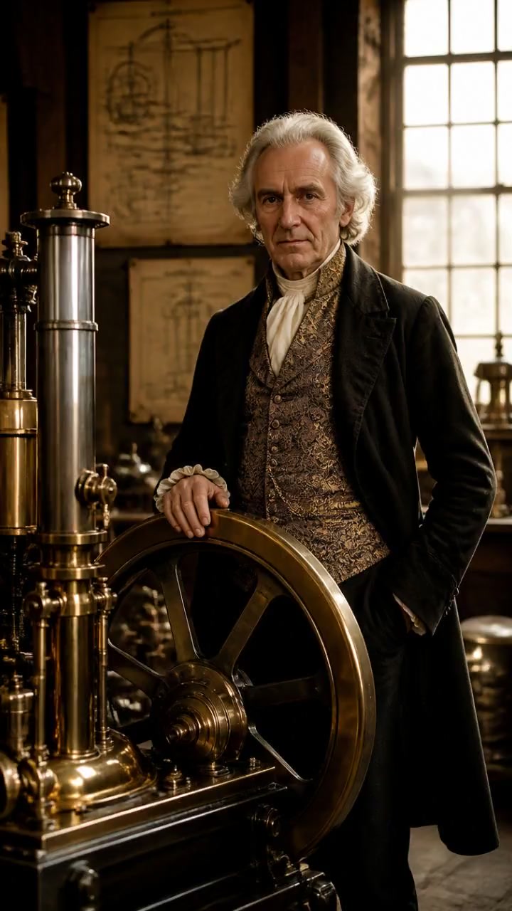James Watt : L'Innovateur de la Révolution Industrielle !
