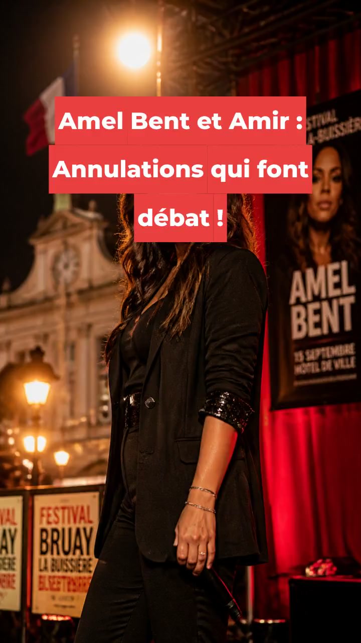 Amel Bent et Amir : Annulations qui font débat !