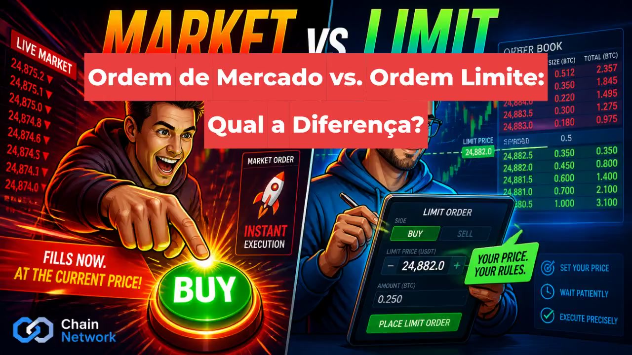 Ordem de Mercado vs. Ordem Limite: Qual a Diferença?