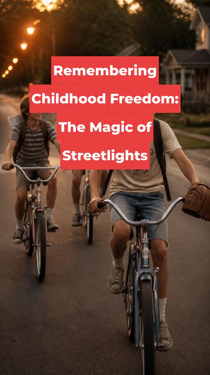Remembering Childhood Freedom: The Magic of Streetlights